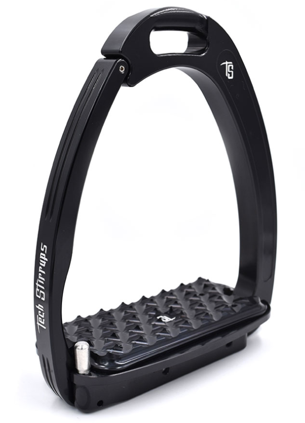 Tech Stirrups テックスティアラップ 鐙 PATENTED ITALY 乗馬用品 管理4M0922C - スポーツ別