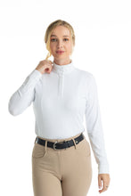 Load image into Gallery viewer, Hannah Childs Shelby Ruffle Long Sleeve Show Shirt
