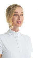 Load image into Gallery viewer, Hannah Childs Rachel Ruffle Short Sleeve Show Shirt
