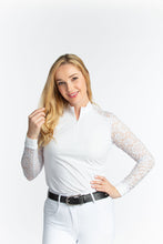 Load image into Gallery viewer, Hannah Childs Jaclyn Lace Long Sleeve Show Shirt
