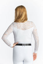 Load image into Gallery viewer, Hannah Childs Jaclyn Lace Long Sleeve Show Shirt
