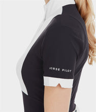 Load image into Gallery viewer, Horse Pilot &quot;Monica&quot; Hunter Style SS Show Shirt
