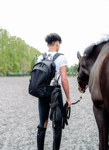 Veltri Sport Large Delaire Backpack - Black