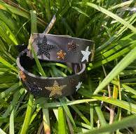 Load image into Gallery viewer, The Kenyan Collection Wide Belt - Stars
