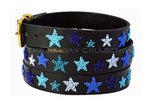 Load image into Gallery viewer, The Kenyan Collection Wide Belt - Stars
