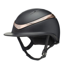 Load image into Gallery viewer, Charles Owen halo Luxe Mips Helmet - Black Wide Brim
